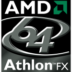 AMD 64 Athlon FX  Logo Vector