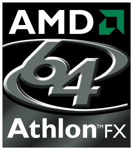 AMD 64 Athlon FX  Logo Vector