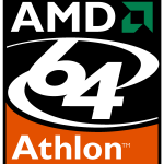 AMD 64 Athlon Logo Vector