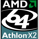 AMD 64 Athlon X2 Logo Vector