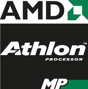 AMD Athlon MP Processor Logo Vector