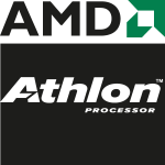 AMD Athlon processor 64 Logo Vector