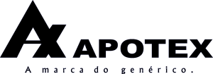 APOTEX black Logo Vector