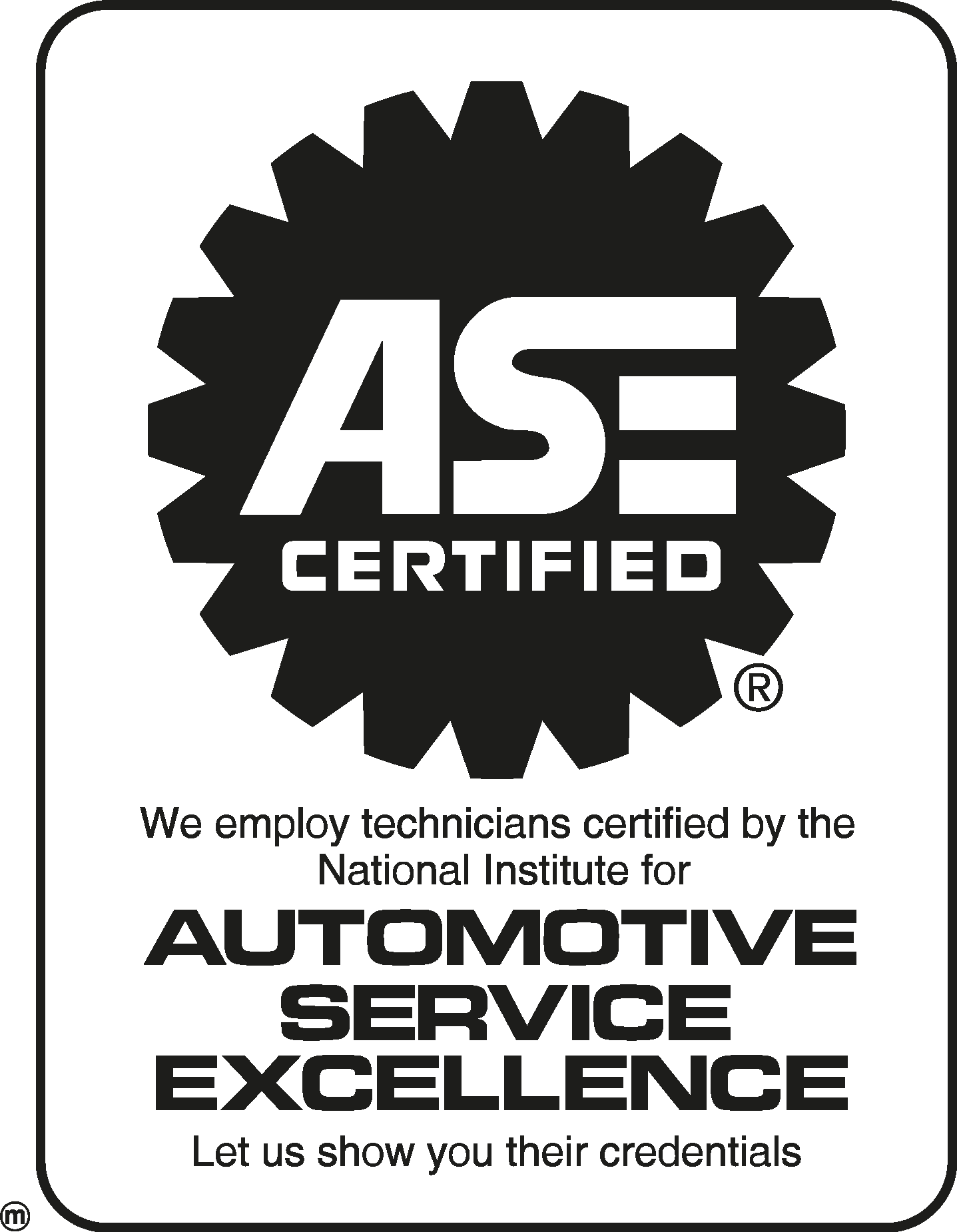 ASE Certified old Logo Vector