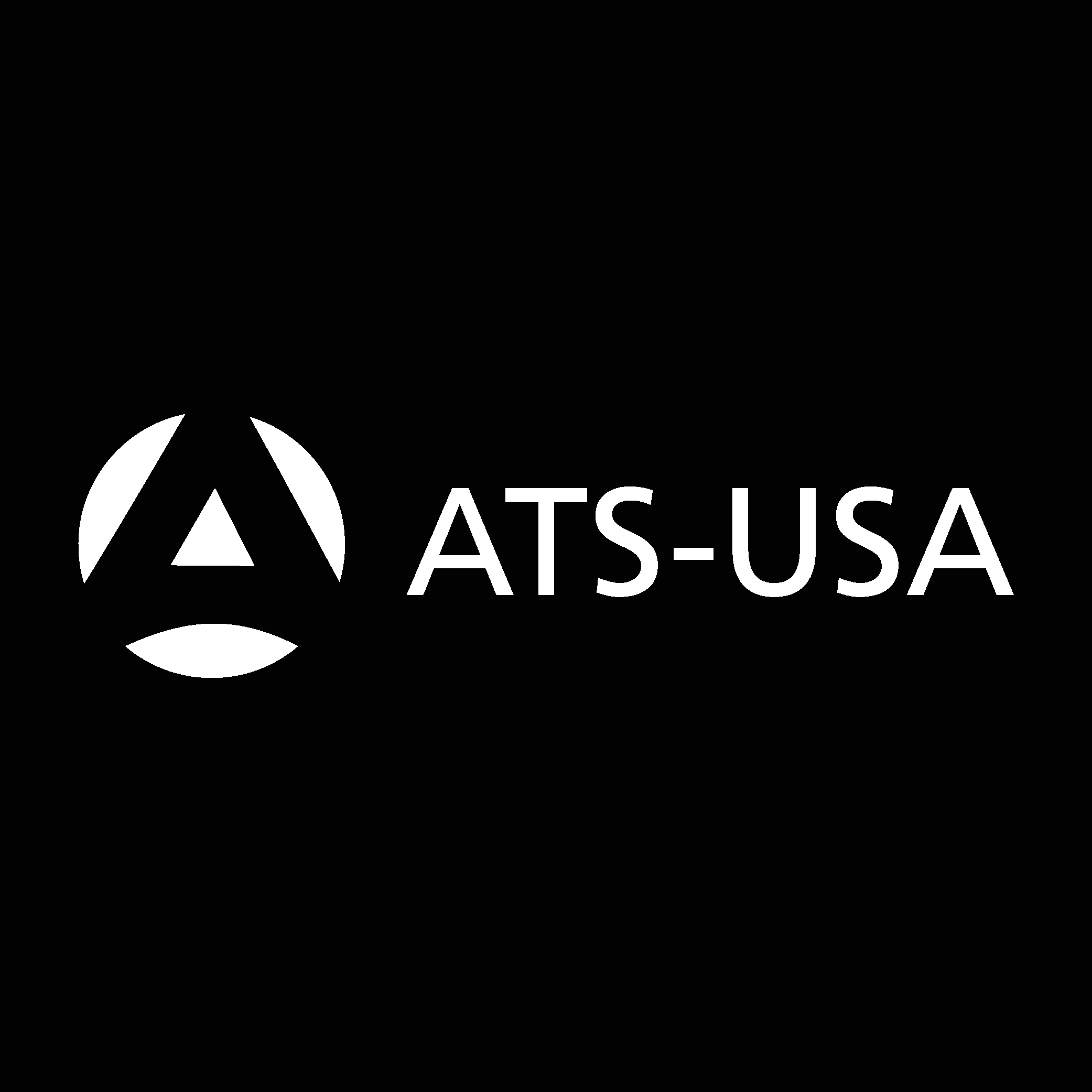 ATS USA white Logo Vector