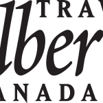 Alberta Travel Logo Vector