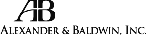 Alexander & Baldwin  black Logo Vector