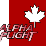 Alpha Flight Logo Vector