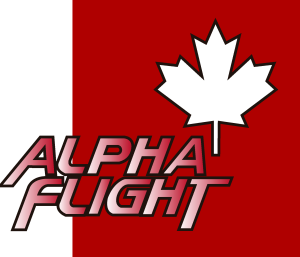 Alpha Flight Logo Vector