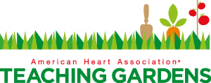 American Heart Association Teaching Gardens Logo Vector