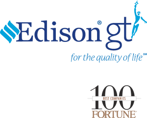 An Edison Electric Company Logo Vector