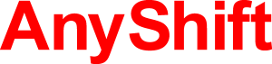 AnyShift Wordmark Logo Vector