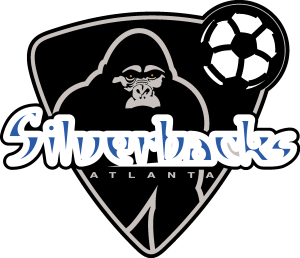 Atlanta Silverbacks black Logo Vector