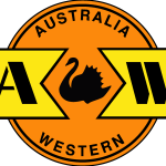 Australia Western Railroad Logo Vector