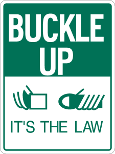 BUCKLE UP SIGN Logo Vector