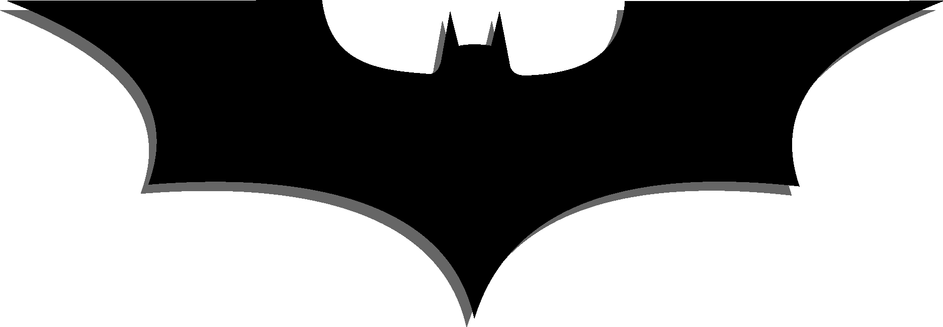 Batman Modern Logo Vector