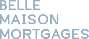 Belle Maison Mortgage Solutions Wordmark Logo Vector