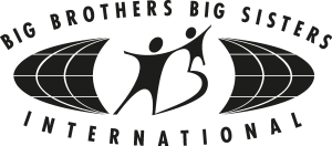 Big Brothers Big Sisters International  black Logo Vector