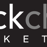 Black Chalk Marketing Logo Vector