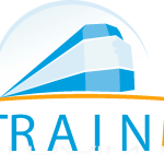 Blue Train Media Logo Vector