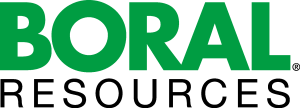 Boral Resources Wordmark Logo Vector