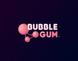 Bubblegum business solutions Logo Vector