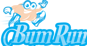 Bum Run Logo Vector