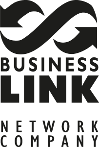 Business Link Logo Vector