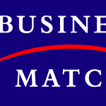 Business Match Logo Vector