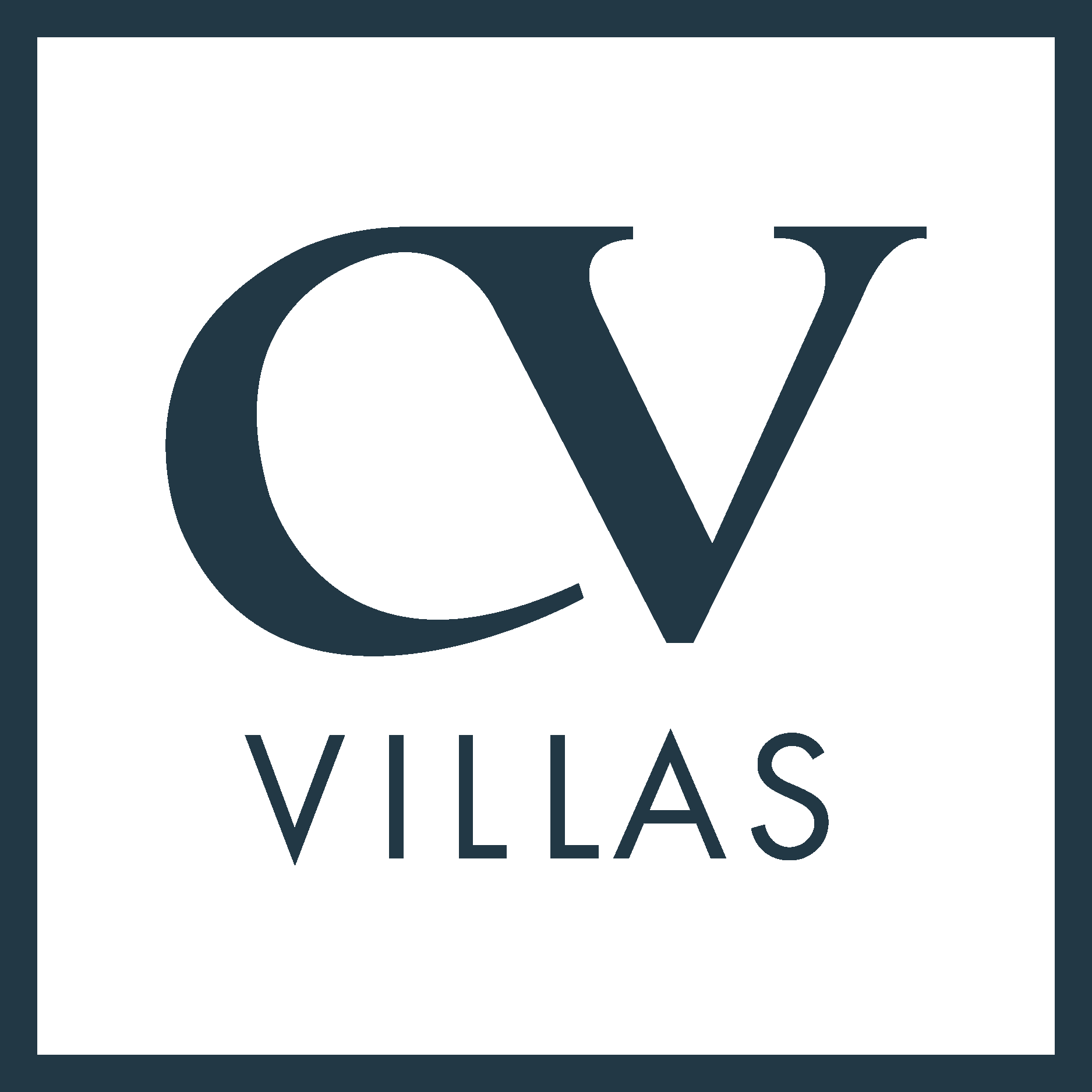 CV Villas Logo Vector