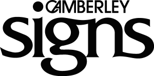 Camberley Sign Company Limited bLACK Logo Vector