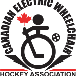 Canadian Electric Wheelchair Hockey Association Logo Vector