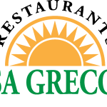 Casa Grecque Restaurants Logo Vector