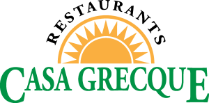 Casa Grecque Restaurants Logo Vector
