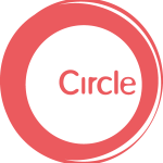 Circle Partnership Logo Vector