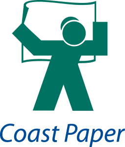 Coast Paper Logo Vector