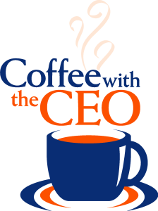 Coffee with the CEO Logo Vector