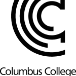 Columbus College of Art & Design black Logo Vector