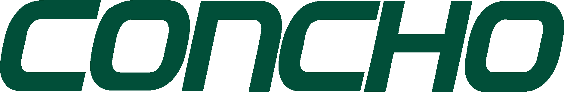 Concho Wordmark Logo Vector