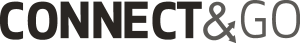 Connect&GO Wordmark Logo Vector