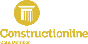 Constructionline (Gold) Logo Vector