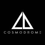 Cosmodrome White Logo Vector