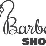 Creative barber shop Logo Vector