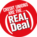 Credit Unions are the… Real Deal Logo Vector