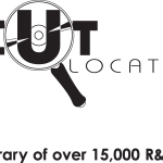 Cut Locator Logo Vector