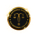 Das Nationale Gesetz Fest Law Fest Logo Vector