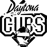 Daytona Cubs black Logo Vector