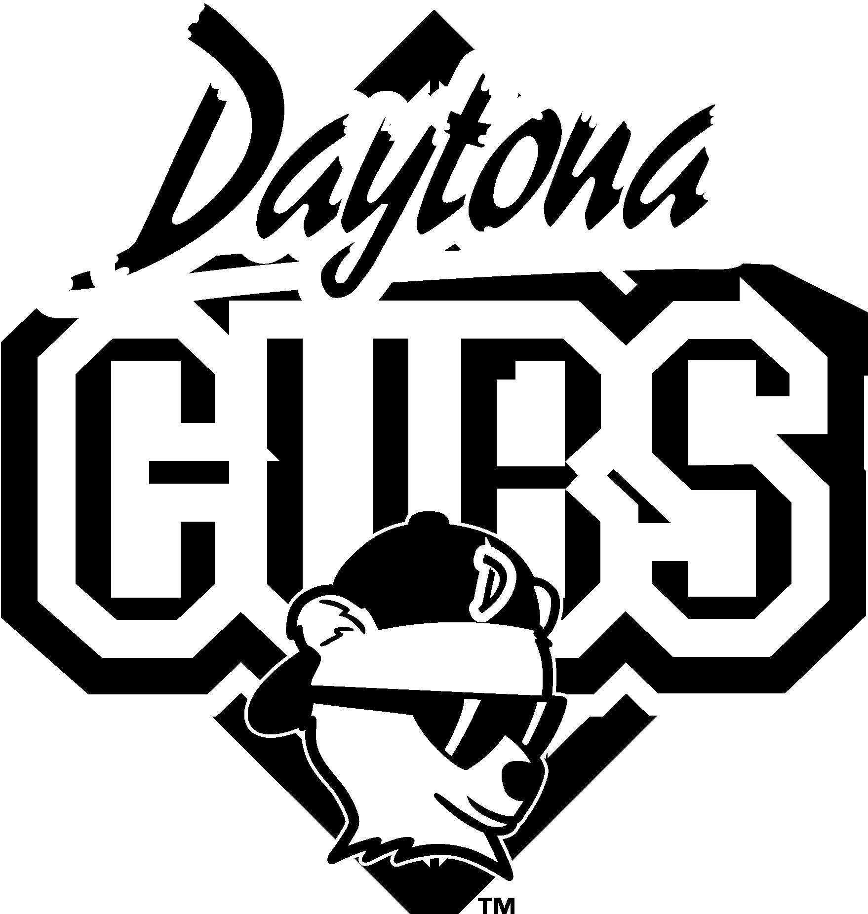 Daytona Cubs black Logo Vector - (.Ai .PNG .SVG .EPS Free Download)