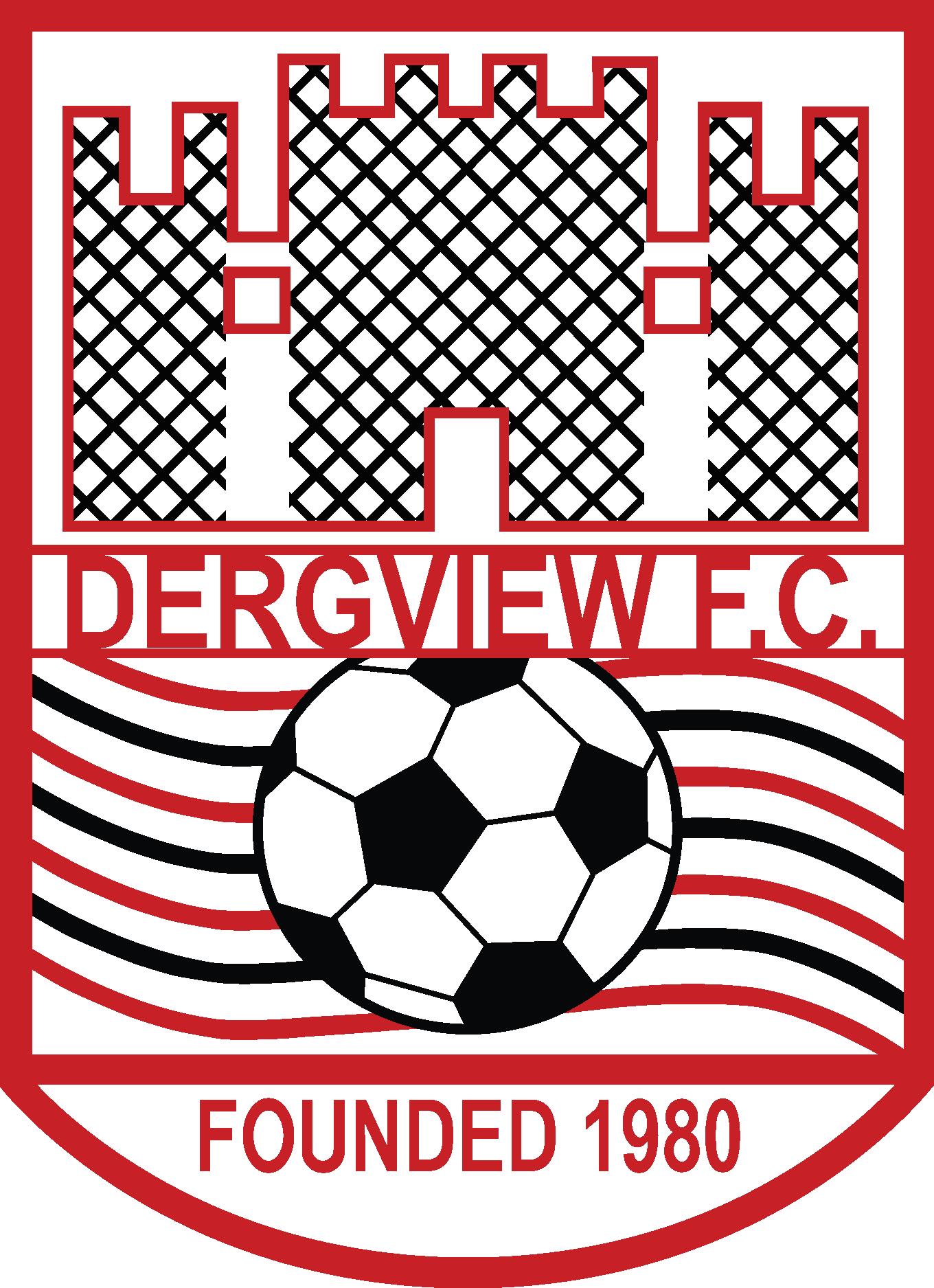 Dergview FC Logo Vector