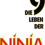 Die 9 Leben der Ninja Logo Vector